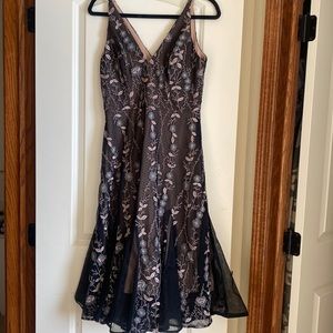 Dress the Population - Halsey Fit & Flare